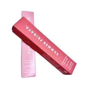 Poppy+Birthday Cake(2 PCS) Summer Fridays Lip Butter Balm Conditioning Lip